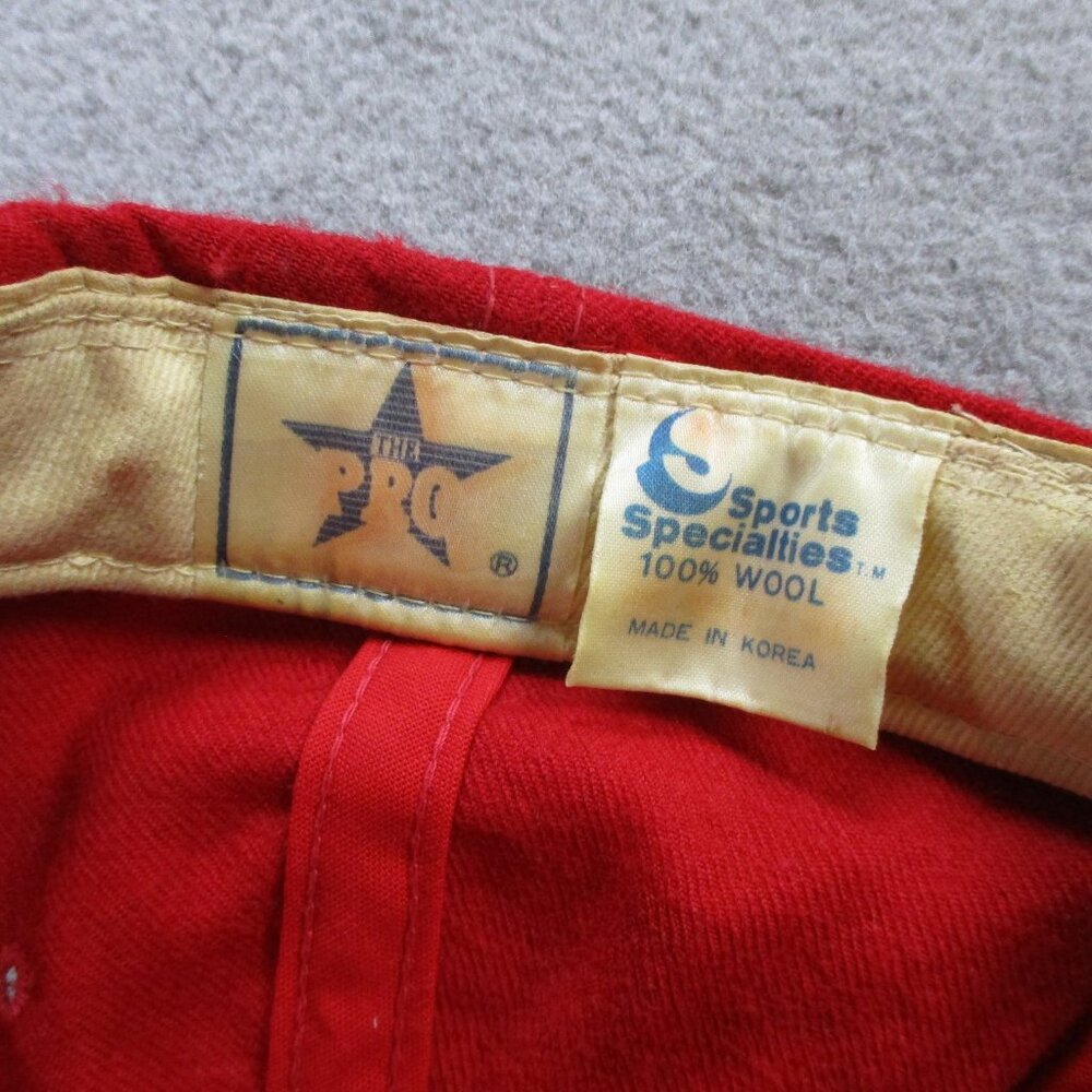 VINTAGE Georgia Bulldogs Sports Specialties Hat Cap Signed Vince Dooley Snapback - Picture 10 of 11